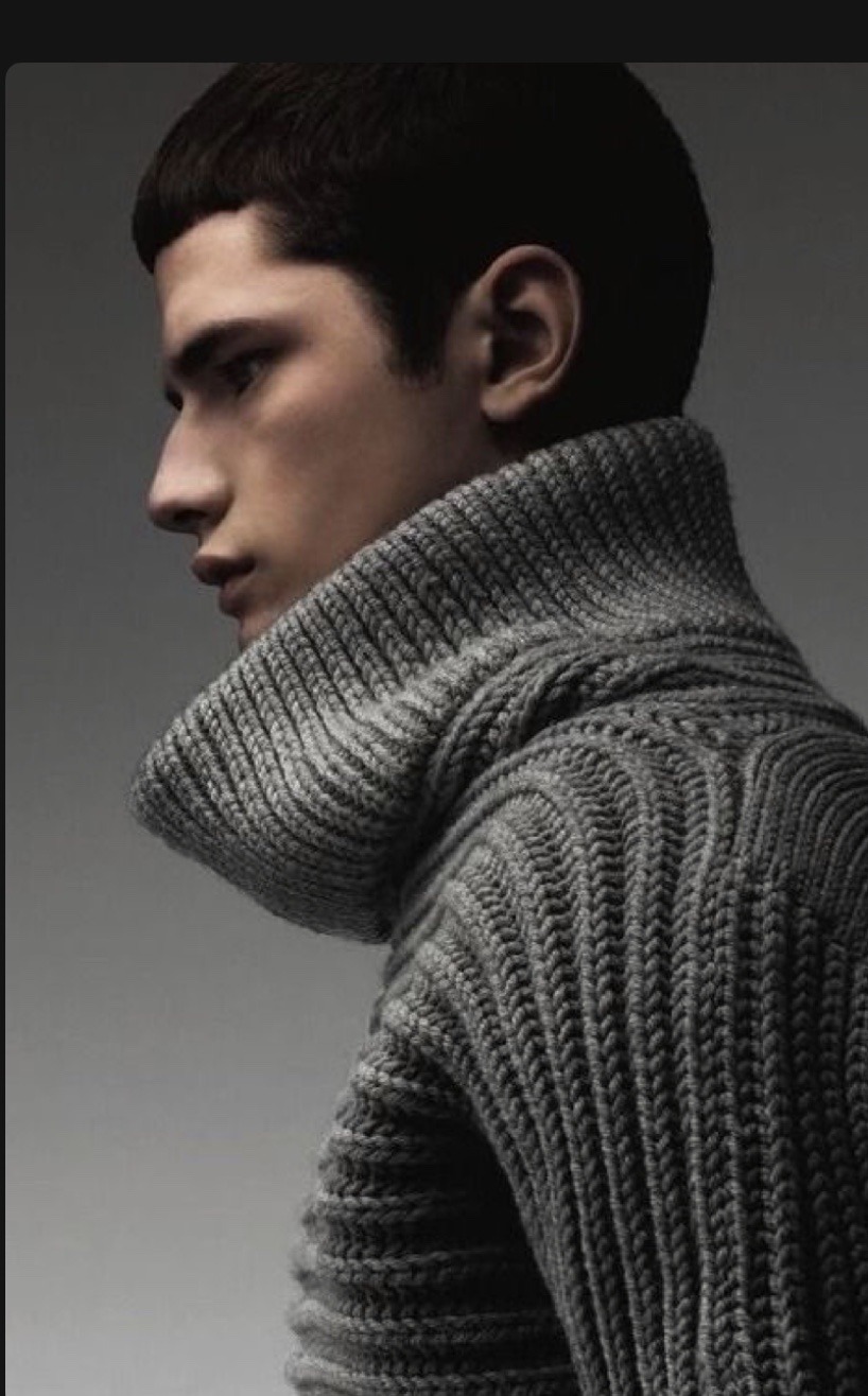 Hypnotized Turtleneck Guy — Turtlenecks For Men Part 5 (Cowl Necks)