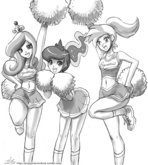 bluedragonkaiser:  lovetomorrowlove:  December 2015 Picarto Stream! Part 5 Favorite one of the bunch is the Cheerleader Luna pic.  Guess which one is mine~   teehee X3