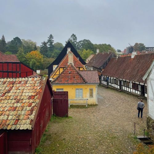 I decided to not pay the $25 to go into Den Gamle By, a recreation of Danish village life over the p