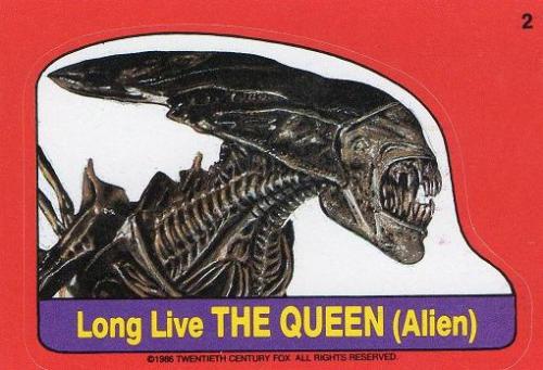 gameraboy:Alien Trading card sticker #2 1986