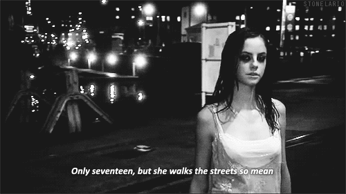 stonelario: She says ‘you don’t wanna be like me’.