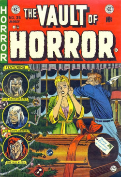 Gentlemanlosergentlemanjunkie:   The Vault Of Horror, March 1954; Cover Art By Johnny