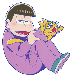 ichimomtsu: This is my fave Ichimatsu pic cos he is matching with his child ;w; I made it transparent and different sizes (the smallest one is on my own blog now, been dying to put it there forever). Bless @tuneout for the HQ scan!!! 