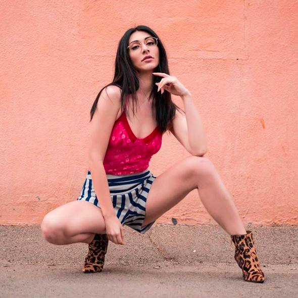 cutegirloftheday:  Cute girl of the day is Qveen Herby!