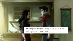 iinsomnation:  thearmada4231:Legend of Korra sexuality as headcanoned by me based on this post   XD