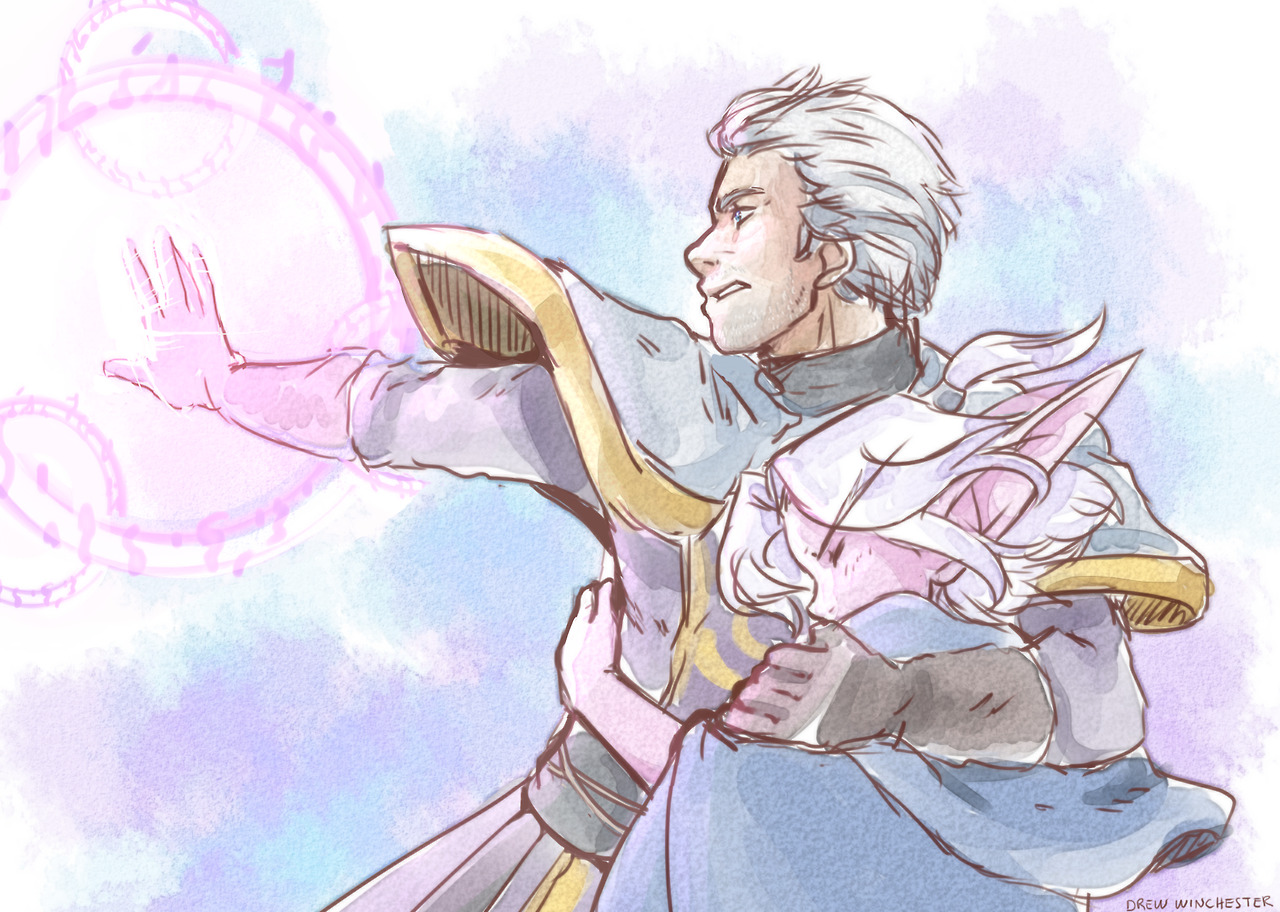 drew-winchester:
“I get quite a lot of asks for protective!Khadgar 💜
”