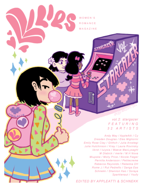 liliesanthology: Lilies is an open submission anthology magazine of lesbian romance comics. After re