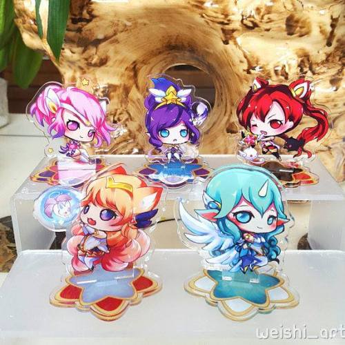 All starguardian standees :) up on etsy!