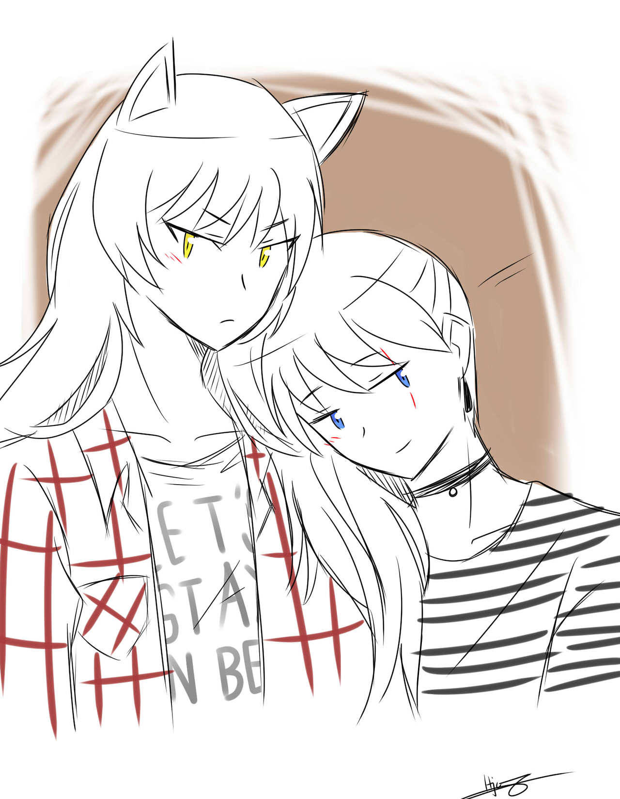 heyeyshjey:quick Monochrome, because I love them