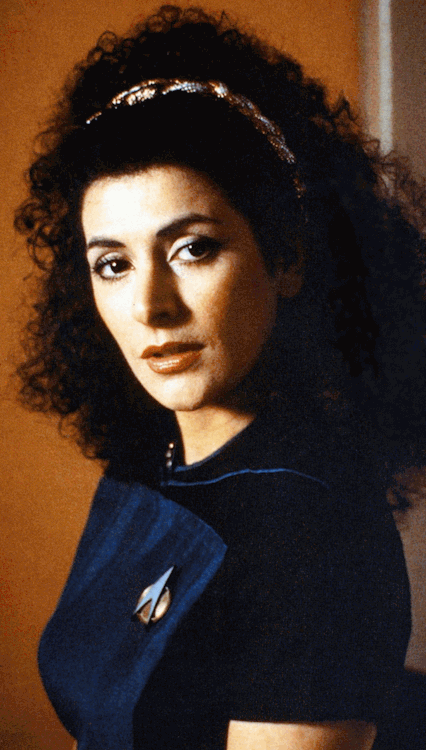 gaslightgallows: 1871atboe: Marina Sirtis talks about Deanna Troi and the inverse relation between c