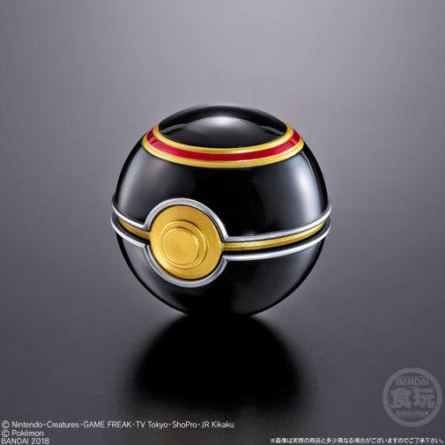 Images from Bandai’s Official ULTRA Pokéball Collection. Release date: January 9th, 2018Price: ￥500