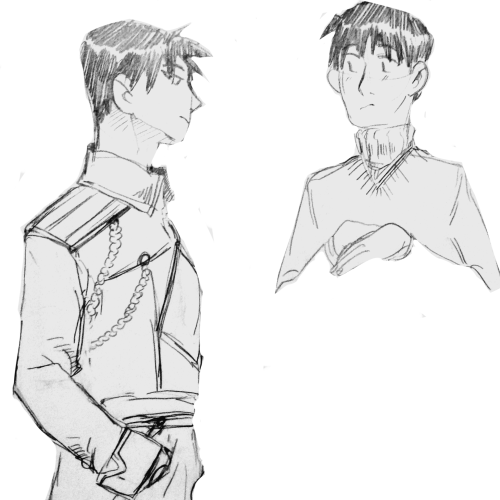 elcentric: couple more doodles, just of roy this time