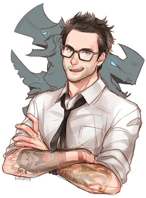 🏳️‍⚧️🏳️‍⚧️ — Newton Geiszler from Pacific Rim is trans and