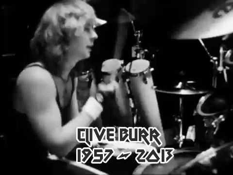 inn0thingwetrust:  RIP Clive Burr 1957 - 2013 