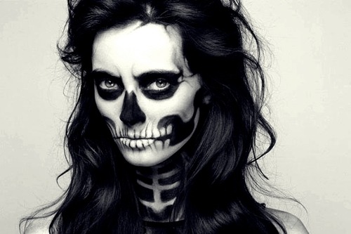 demondickhotbidom:  Zombie MakeUp.