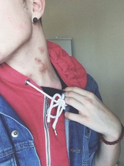 happiest:  for the person who wanted to see my hickies 