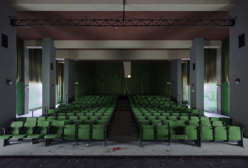 Abandoned theatre inside old friary/school. By Mary896. flic.kr/p/EfXTVP