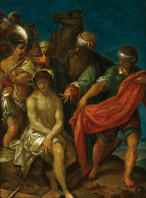 Disrobing of Christ before the Crucifixion, circle of Hans von Aachen, 17th century