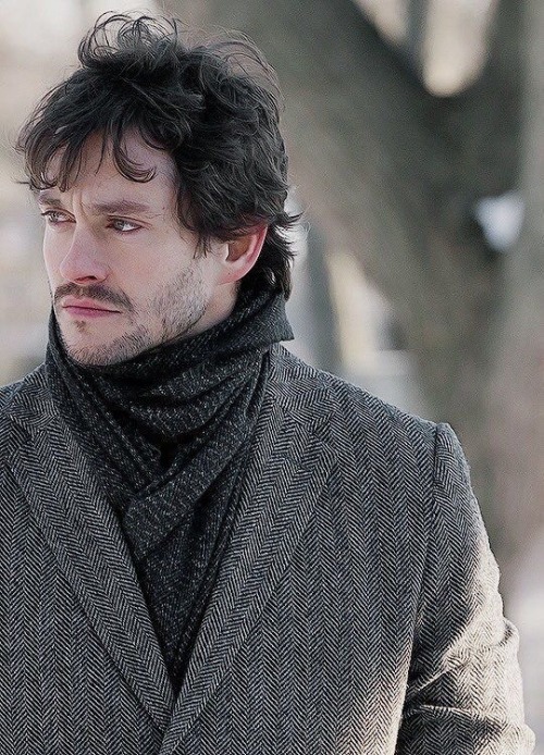 This Is How Will Looked In The Scene Where Hannibal Was Supposed To Say "I Love You, Will." In His Dreams.