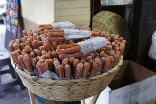 vivirenmexico:Churros del Café El Jarocho en Coyoacán, Ciudad de México