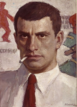 Nikolai Sokolov, Portrait of Vladimir Mayakovsky