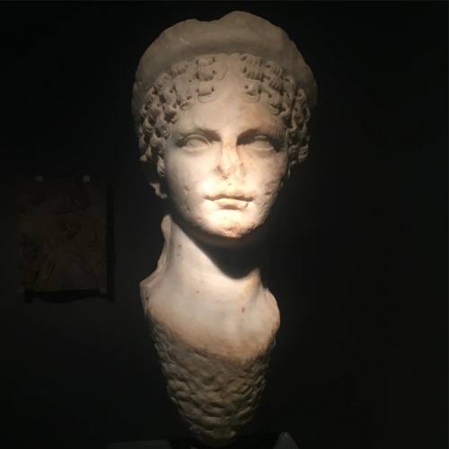shatteryourleaves: Agrippina Minor (Nero’s Mom) (at MUHBA Plaça del Rei - Museu d'Hist&