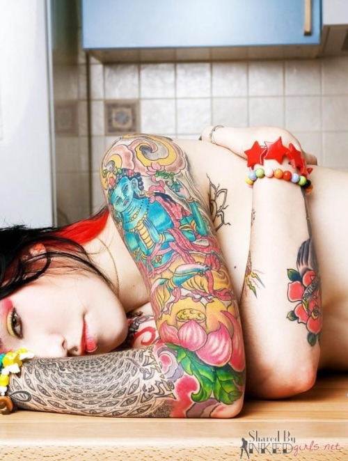 swoop-cypry02:  sexxyinkedgirl:Follow us For The finest Inked Girls and female Tattoo Models around The World. Find the most beautiful and hottest InkedGirls !sexy inked girl  beautiful ink