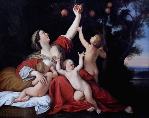 Francesco Albani dit l'Albane. Fertility also says Charity. 1640. Musée du Louvre, Paris.