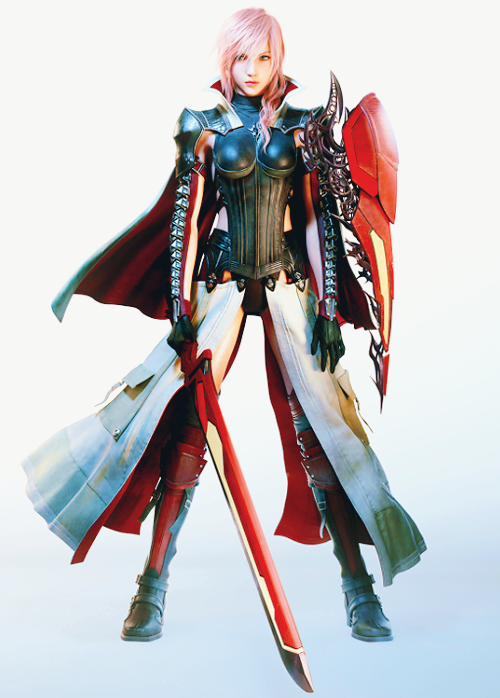 soramaruu-deactivated20200507:Official Lightning render for Lightning Returns: Final Fantasy XIIISqu