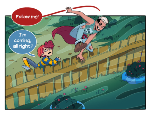 My Favorite Frames From The Released Chapters On The Webtoon.