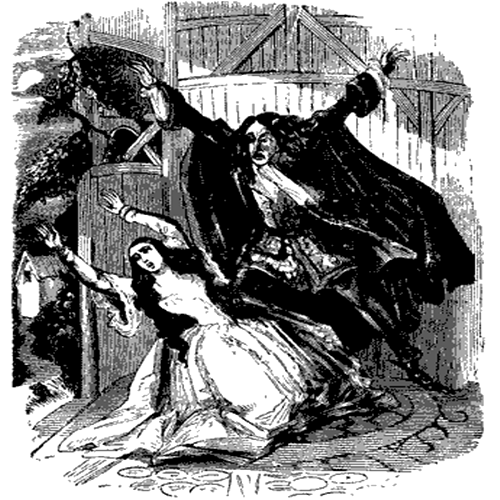starrywisdomsect:A selection of illustrations from the Victorian era penny dreadful  “Varney the Vam