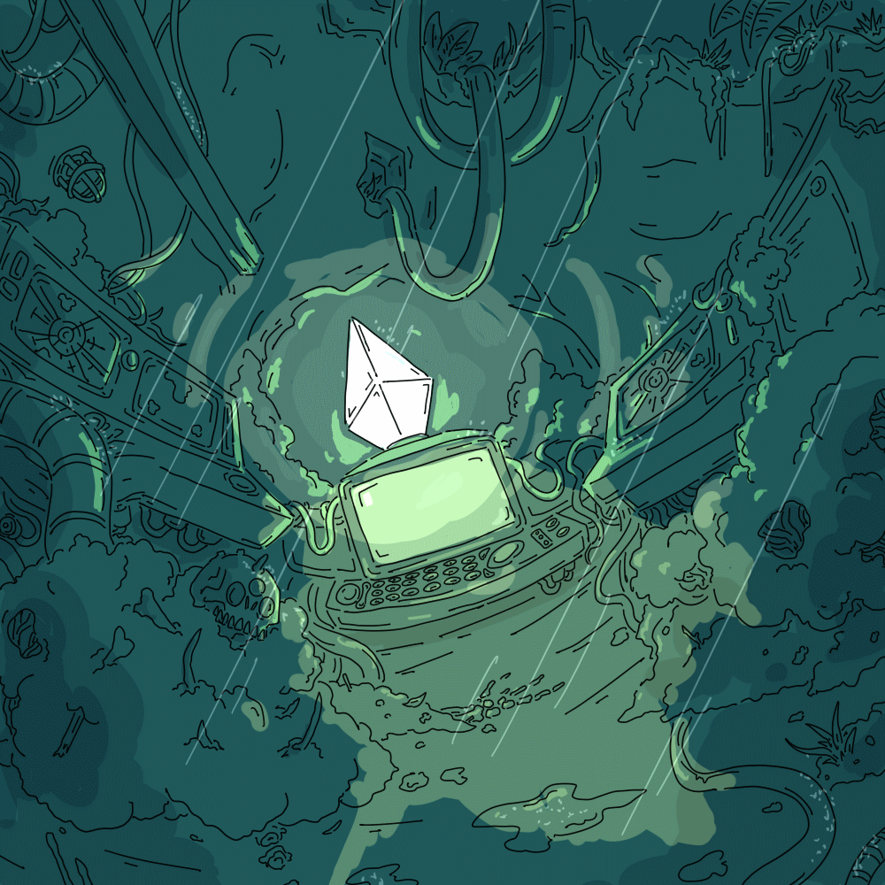 dinklebop-manjensen: I’ve always liked the idea of the first gem being technology