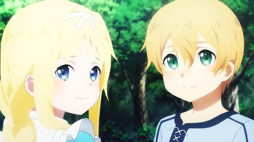 Sword Art Online Alicization EP 24 Screenshot + GIFFinal Good bye Eugeo Good bye Alice Zuberg