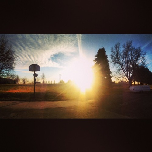 #pano #landscape #sky #clouds #sunset