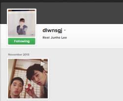 fyjunho:  Junho’s first post &amp; display picture on instagram! Be sure to follow him ♥ 
