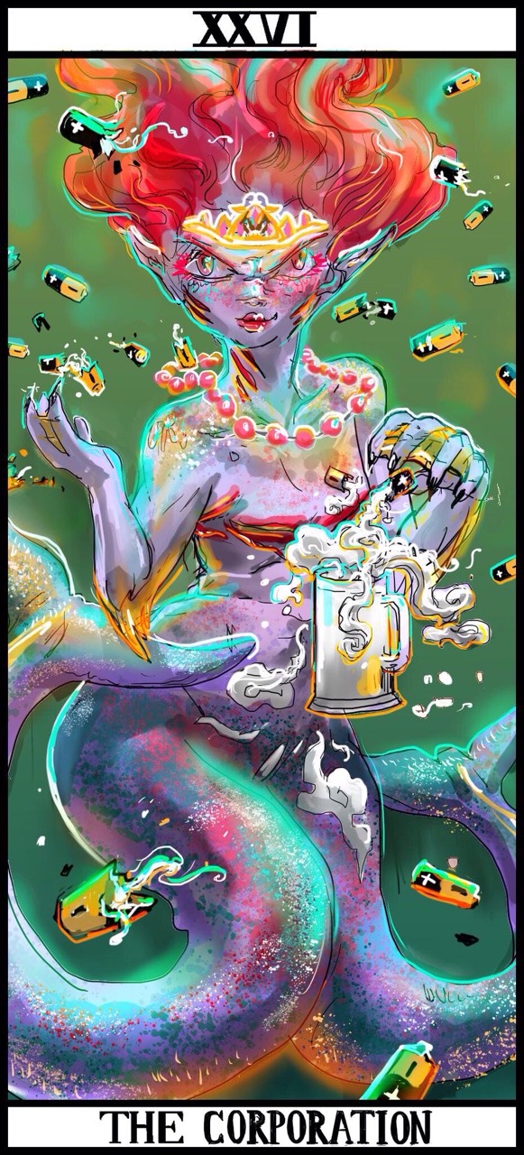 ambrosiusmerlinus: The seven tarot cards I made so far for Uel Aramchek’s TAROT
