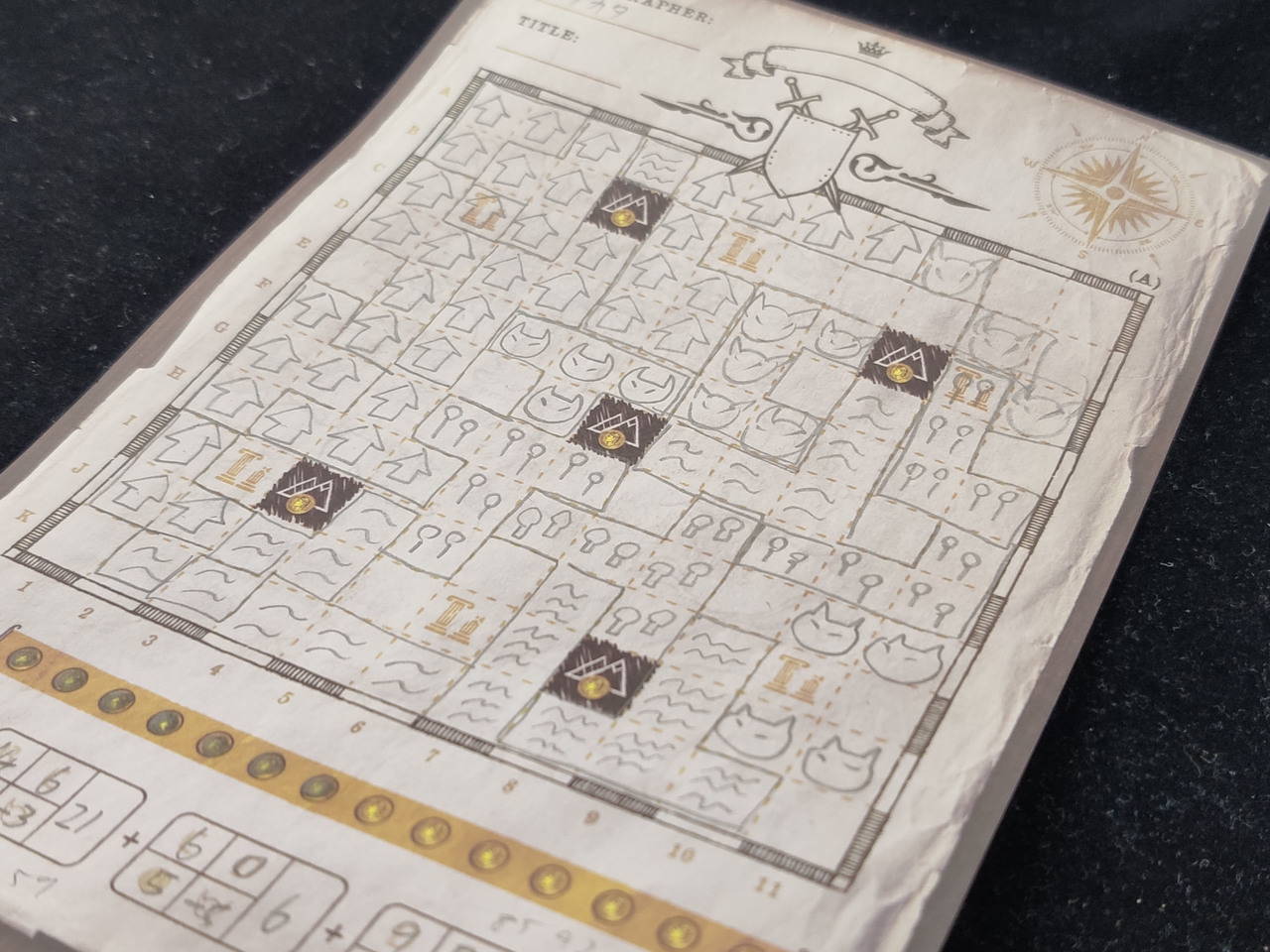 Boardgame Memo カートグラファー 評価 5 10 ロールプレイヤー の世界観を継承した紙ペンゲーム