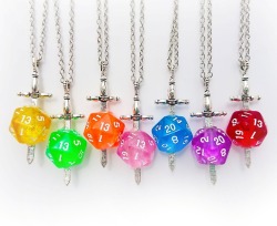 sosuperawesome:  Dungeons and Dragons Dice