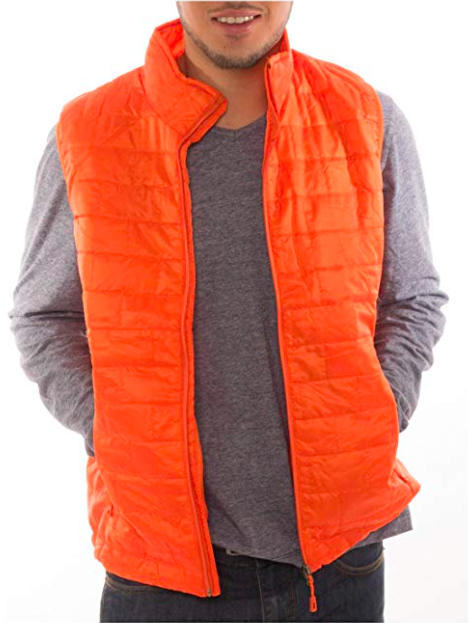 Fashion for Ezra Bridger with shoes and no T-shirts.Orange Fleece JacketQuilted Zipper BootsMulti-Po