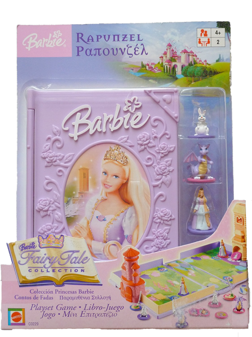 Barbie as Rapunzel & Barbie in the Nutcracker Board Games