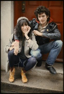 thegoldenyearz:  Patti Smith and Robert Mapplethorpe