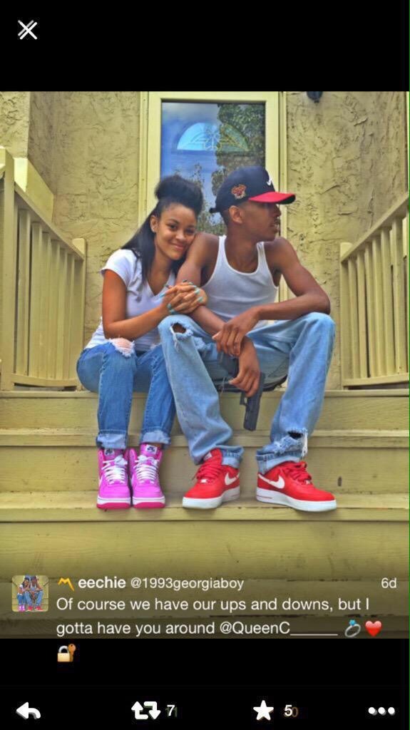 prettyboyshyflizzy:  lanadiaries:  chrissongzzz:So she took that nigga back?! Lmfao.