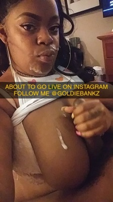 goldiebankz:  Wanna See Me Live? Follow My Instagram  @GoldieBankz