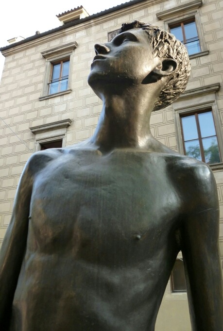 staopenloopweer:  Naked Boy 1963 By Miloš Zet Praque Town 