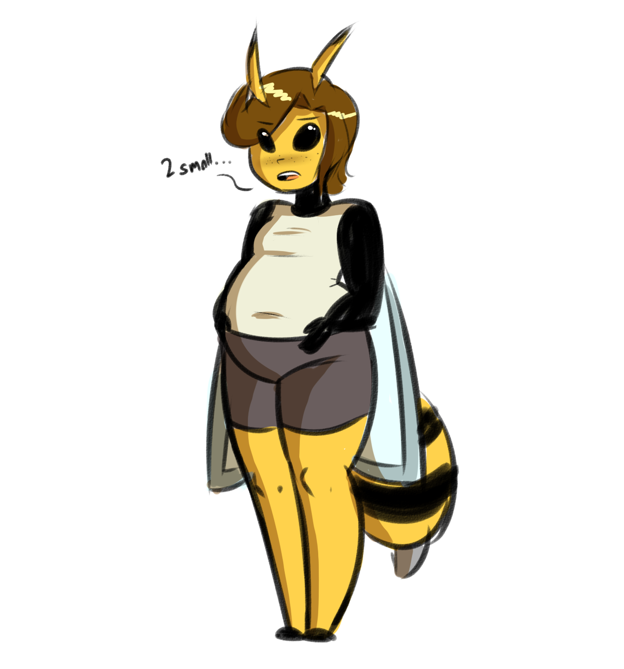 dimmerolls:  dimmerolls:  Bailey the Bee wants to gain weight!! For every like/reblog