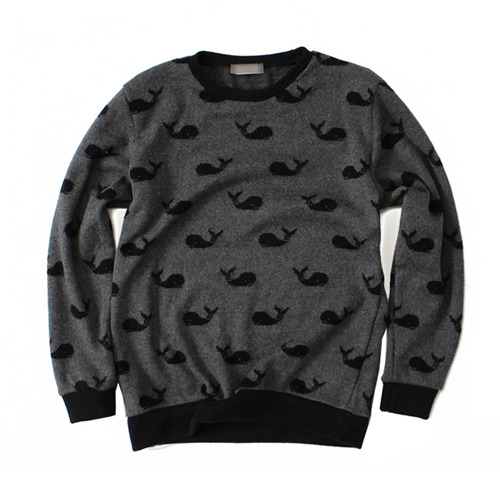 dapperandswag:  Whale Sweater from YesStyle