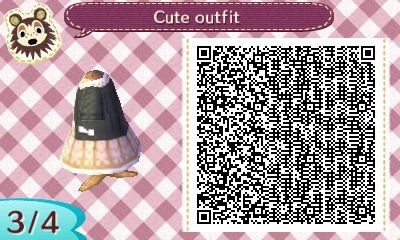 acnlfloaroma:A cute little outfit that Alice made! Please do not repost.