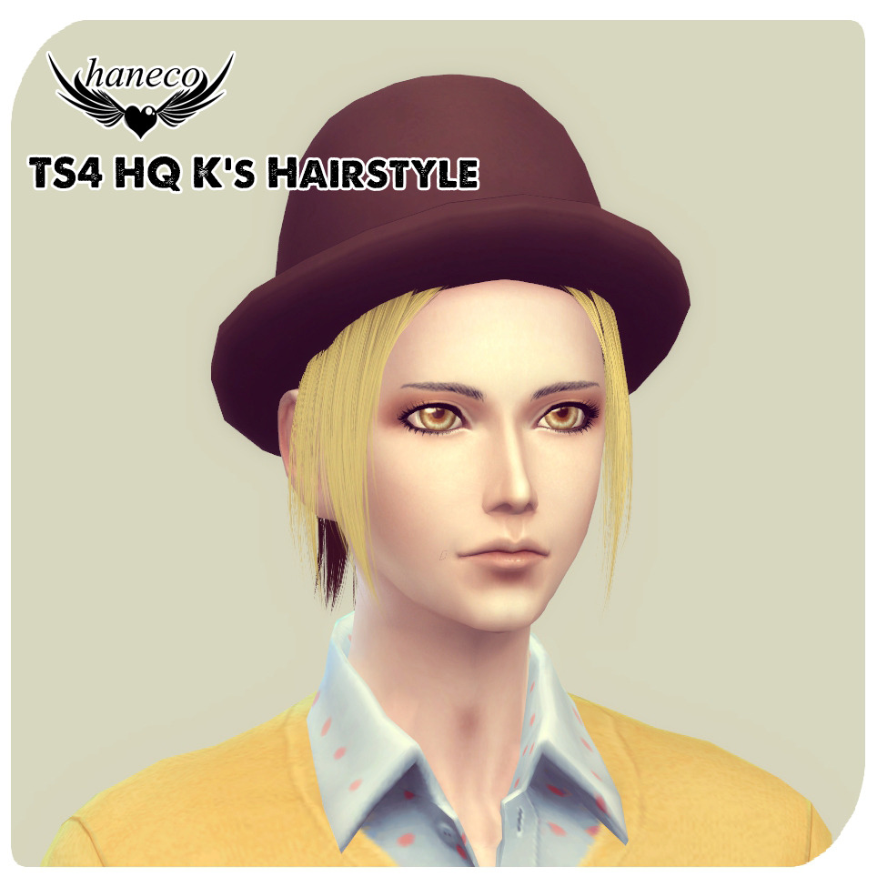 haneco ts4 HQ K’s Hairstyle
UNISEX T/YA/Y/E
【Download】