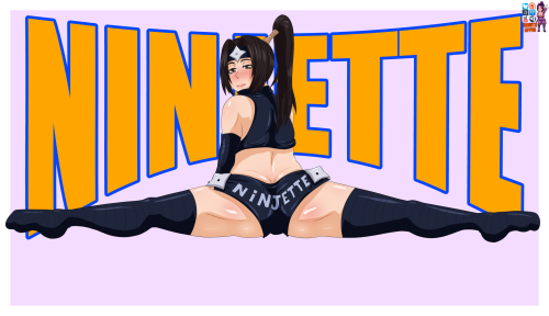 Here’s some ninjette pics I did awhile back for patreon. See ya later. - Studio OppaiSupport Studio 