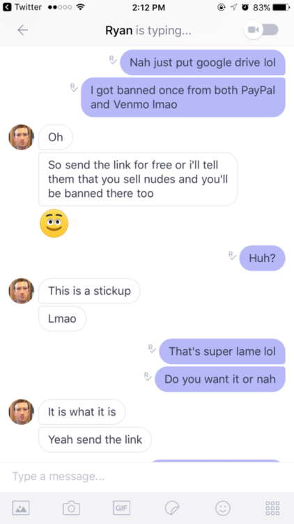 ddyslittlemonster666:  REBLOG FOR A FREE VIDEO BC I WANT THIS SPREAD LIKE WILDFIRE   Fellow cam girls beware of this gross dude.
